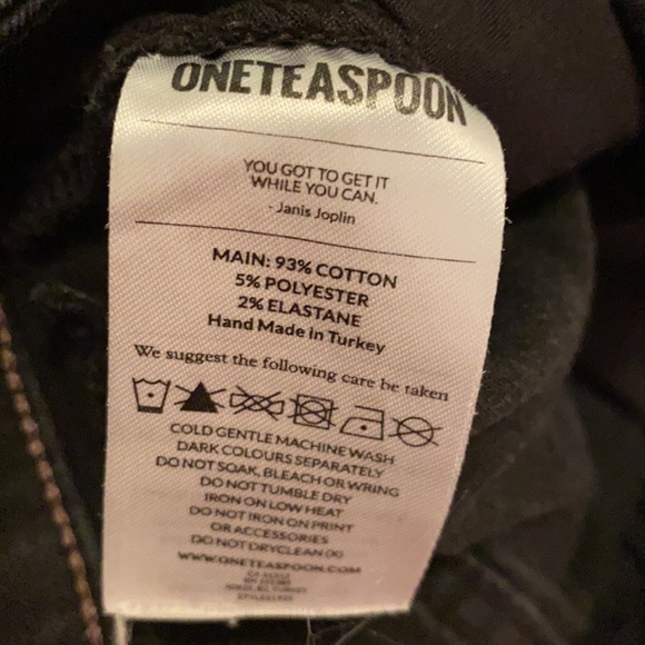 NWOT One Teaspoon denim shorts - Picture 6 of 6